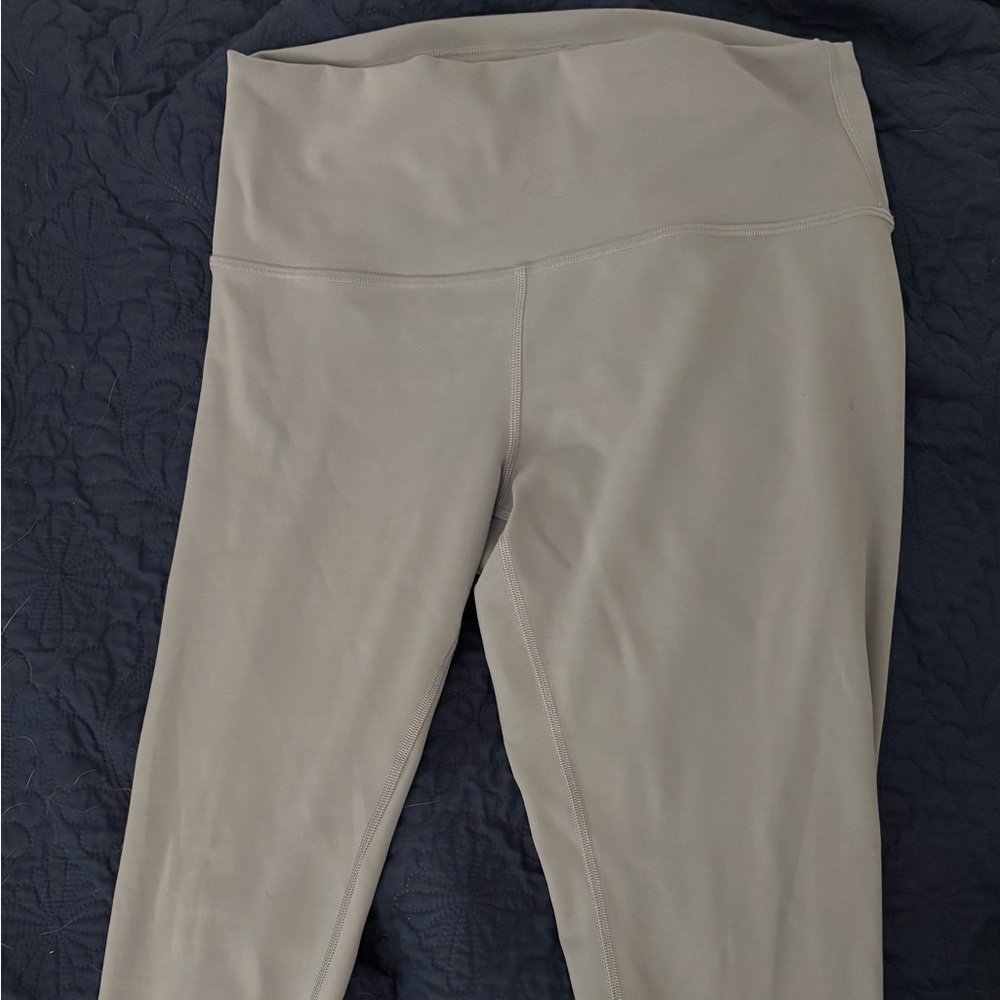 Lululemon Gray/light blue  Leggings size 10